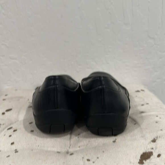 Life Stride Dixie Black Flats Dress Business Shoes Womans Size 9.5 - Picture 7 of 8